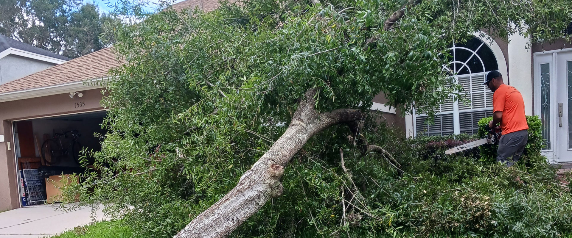 Emergency Services at Aggressive Tree Pros & Stump Grinding, LLC in Central Florida